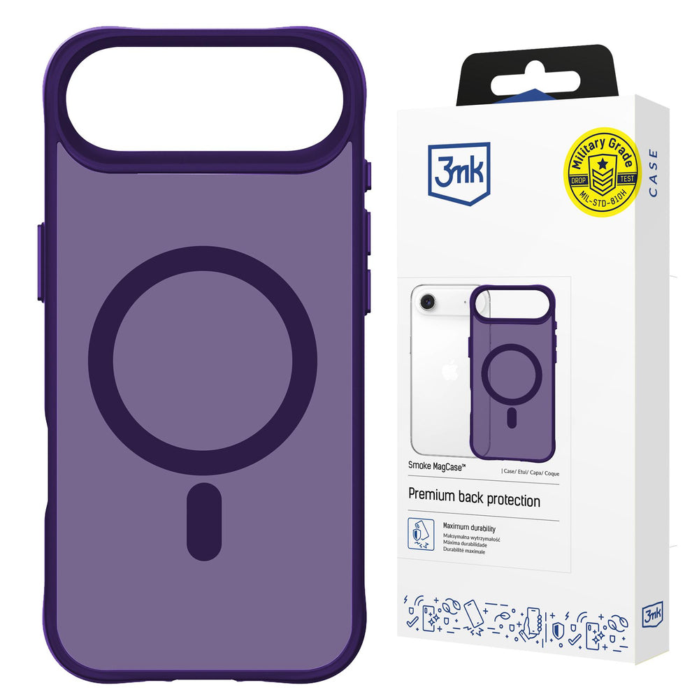 3mk Smoke MagCase for iPhone Air - Purple_0