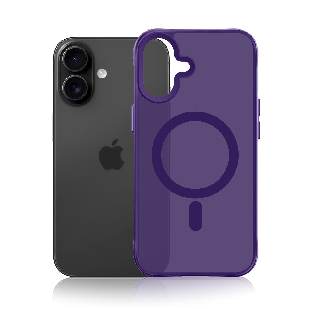 3mk Smoke MagCase for iPhone 16 - purple-translucent_9