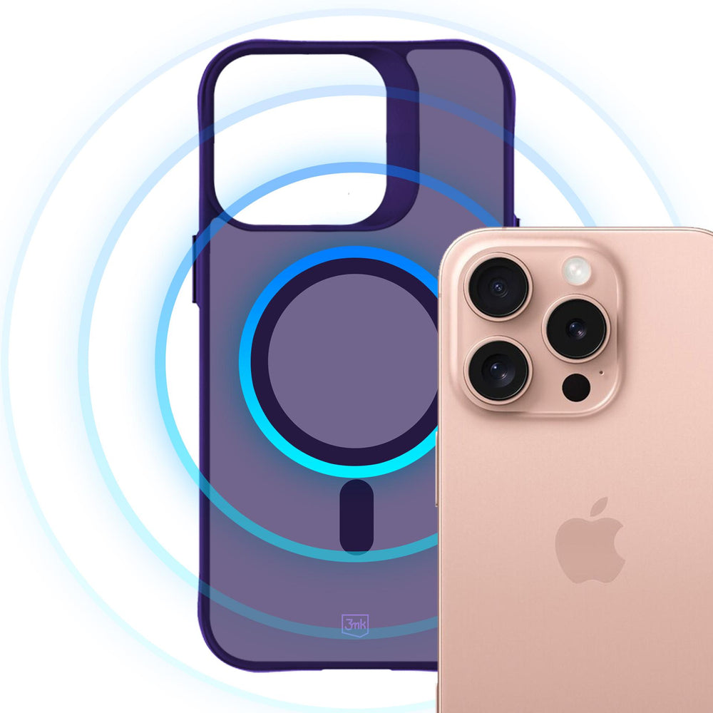 3mk Smoke MagCase for iPhone 16 Pro - Purple_2