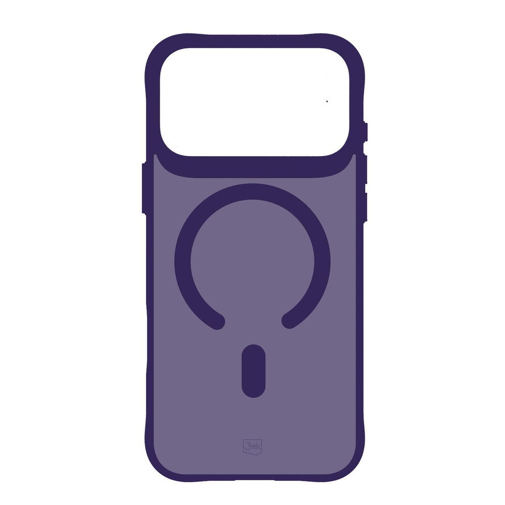 3mk Smoke MagCase for iPhone 17 Pro Max - Purple-Translucent_16