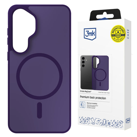 3mk Smoke MagCase for Samsung Galaxy S25 - purple_0