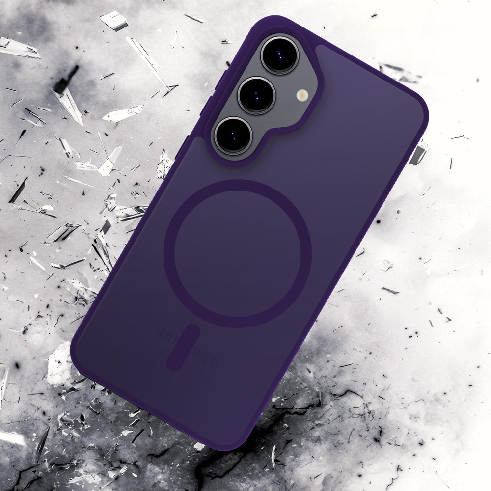3mk Smoke MagCase for Samsung Galaxy S25 - purple_22