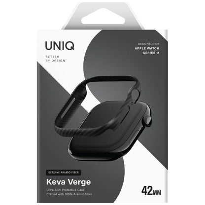 Uniq Keva Verge Case for Apple Watch 42mm - Black_1