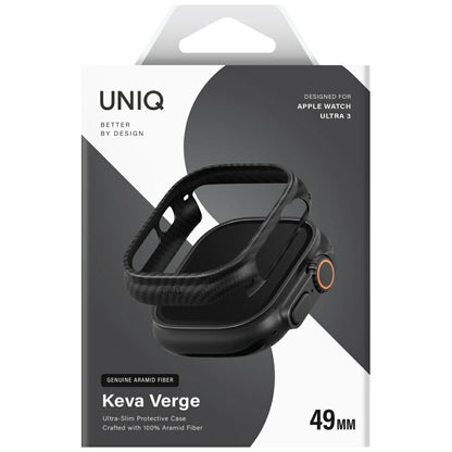 Uniq Keva Verge Case for Apple Watch 49mm - Black_1