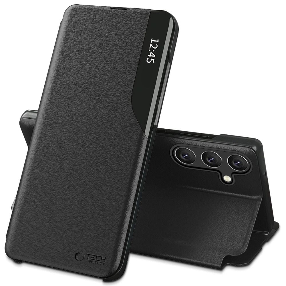 Tech-Protect Smart View Case for Samsung Galaxy A37 5G - Black_0