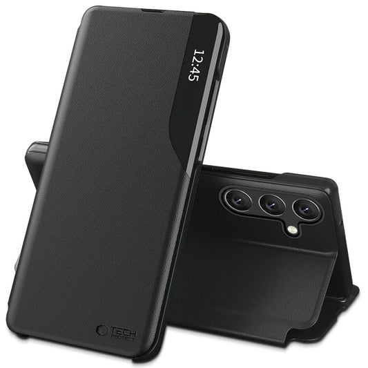 Tech-Protect Smart View Case for Samsung Galaxy A37 5G - Black_0
