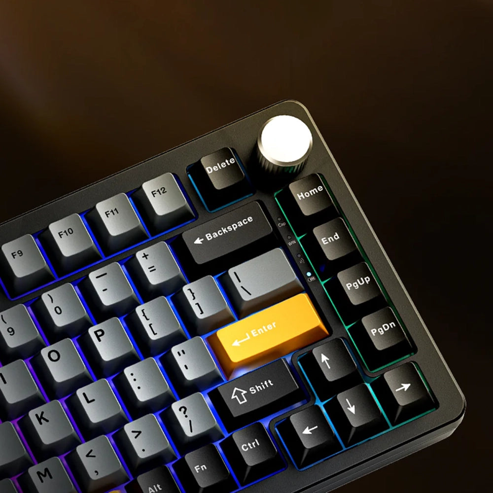 Machenike K600-B82W Wireless Mechanical Backlit Gaming Keyboard GR Silver Switch - Black_7