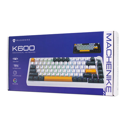 Machenike K600-B82W Wireless Mechanical Backlit Gaming Keyboard GR Silver Switch - Black_4