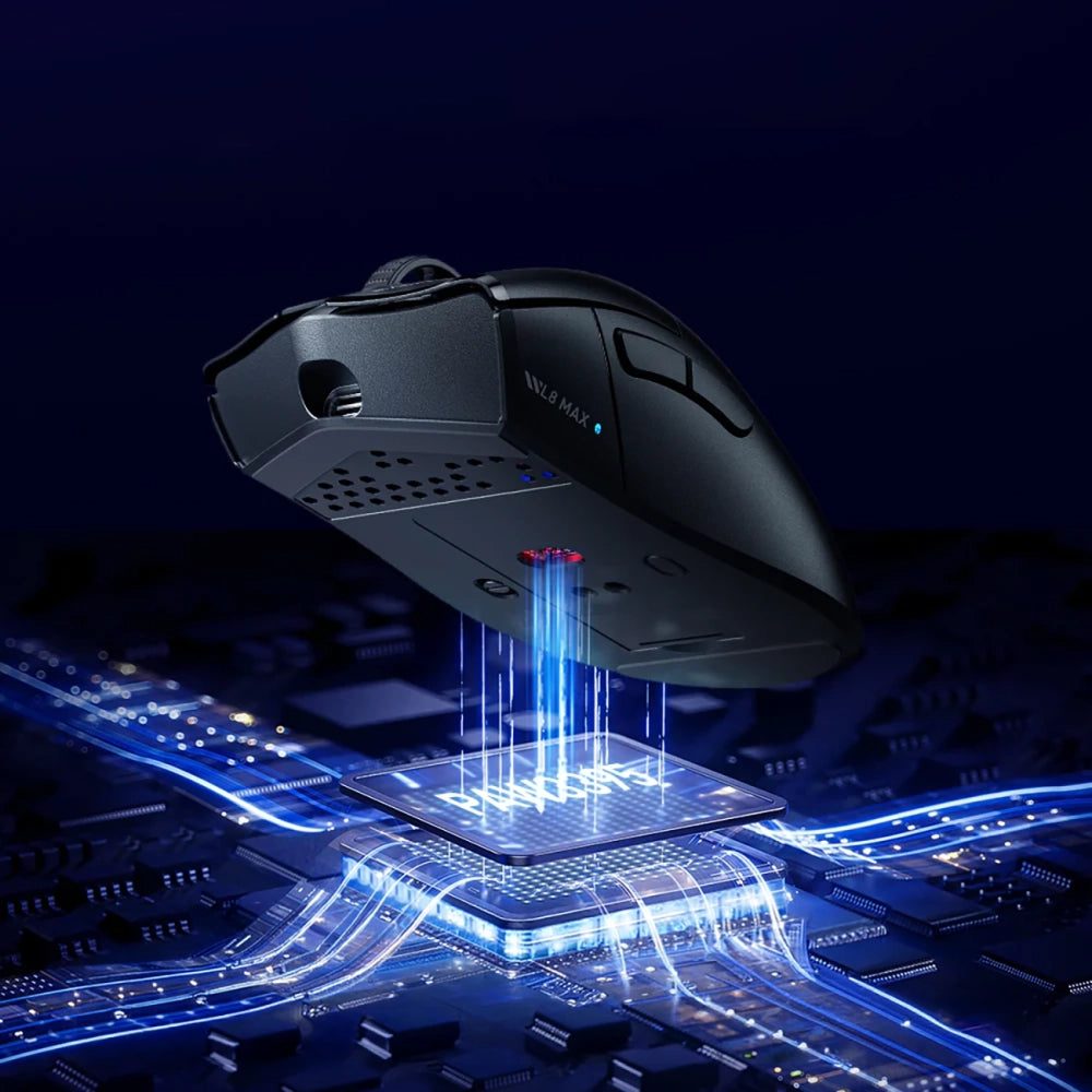 Machenike L8 Max Wireless Gaming Mouse with Charging Station - Black_6