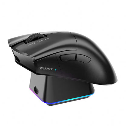 Machenike L8 Max Wireless Gaming Mouse with Charging Station - Black_0