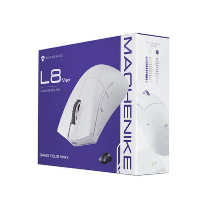Machenike L8 Max Wireless Gaming Mouse with Charging Station - Black_4