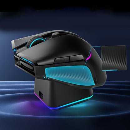 Machenike L8 Pro Wireless Gaming Mouse with Charging Station - Black_10