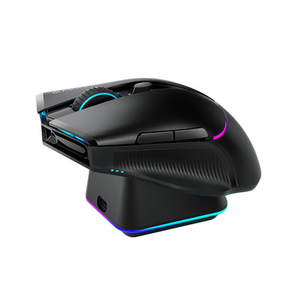 Machenike L8 Pro Wireless Gaming Mouse with Charging Station - Black_3