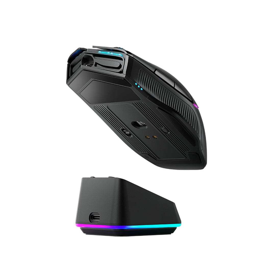 Machenike L8 Pro Wireless Gaming Mouse with Charging Station - Black_4