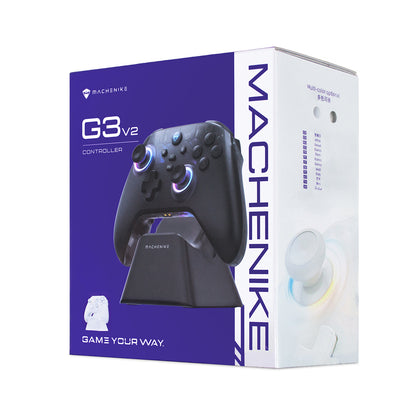 Machenike G3 V2 Wireless Game Controller with Charging Station - Black_4
