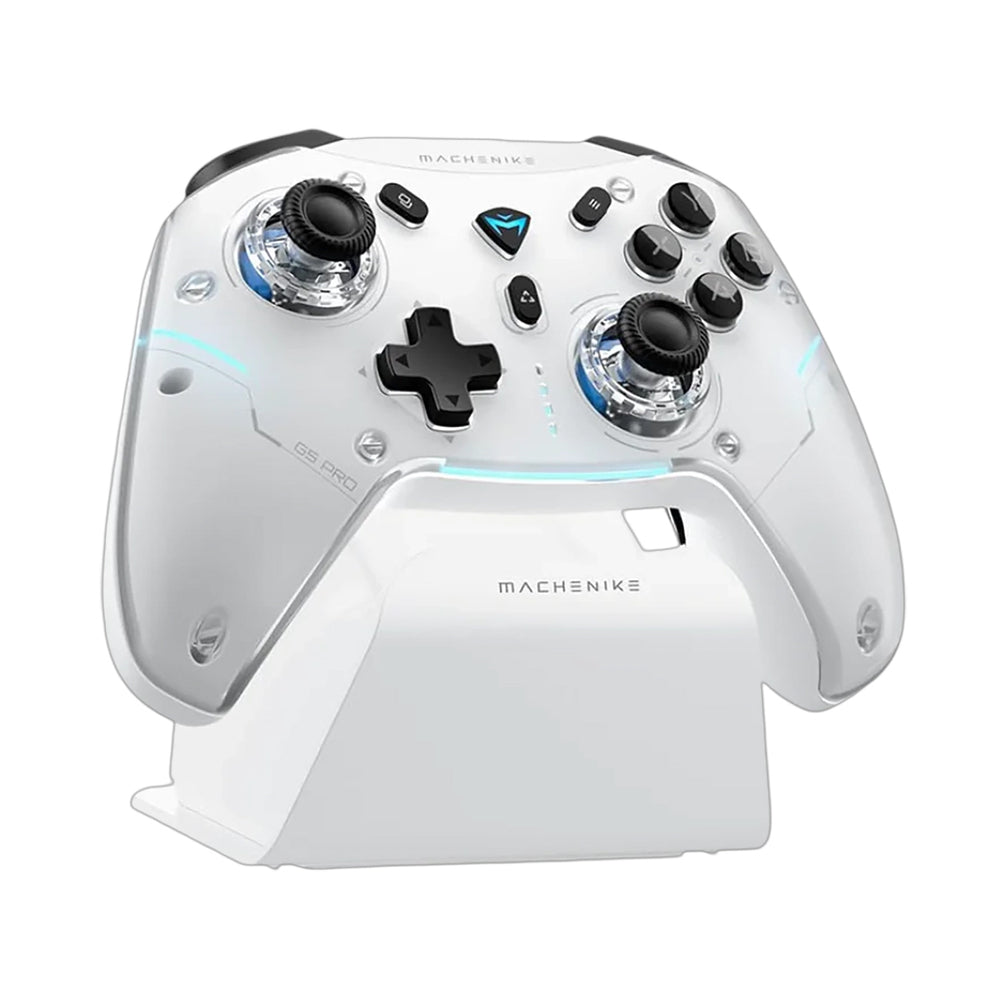 Machenike G5Pro Max Wireless Game Controller with Charging Station - White_0