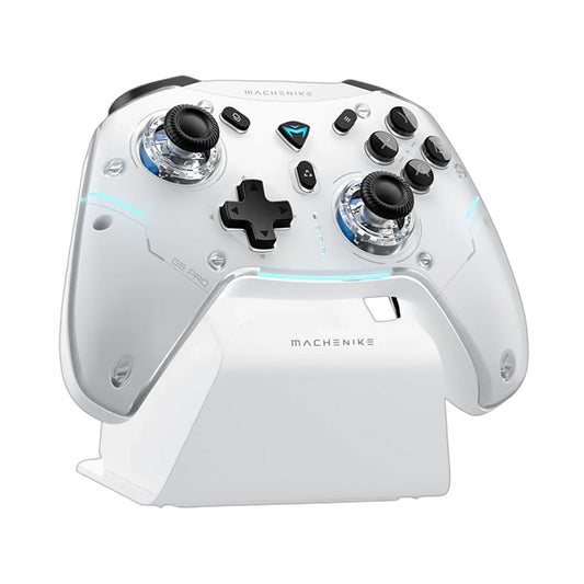 Machenike G5Pro Max Wireless Game Controller with Charging Station - White_0