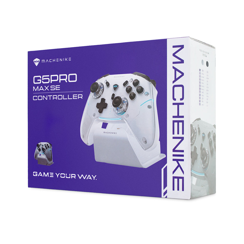 Machenike G5Pro Max Wireless Game Controller with Charging Station - White_6
