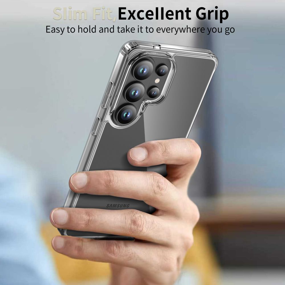 Tech-Protect FlexAir Hybrid Case for Samsung Galaxy S26 Ultra - Clear_5