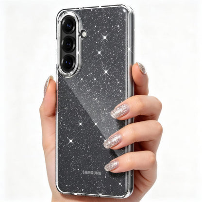 Tech-Protect FlexAir Case for Samsung Galaxy S26+ - Clear and Glitter_3