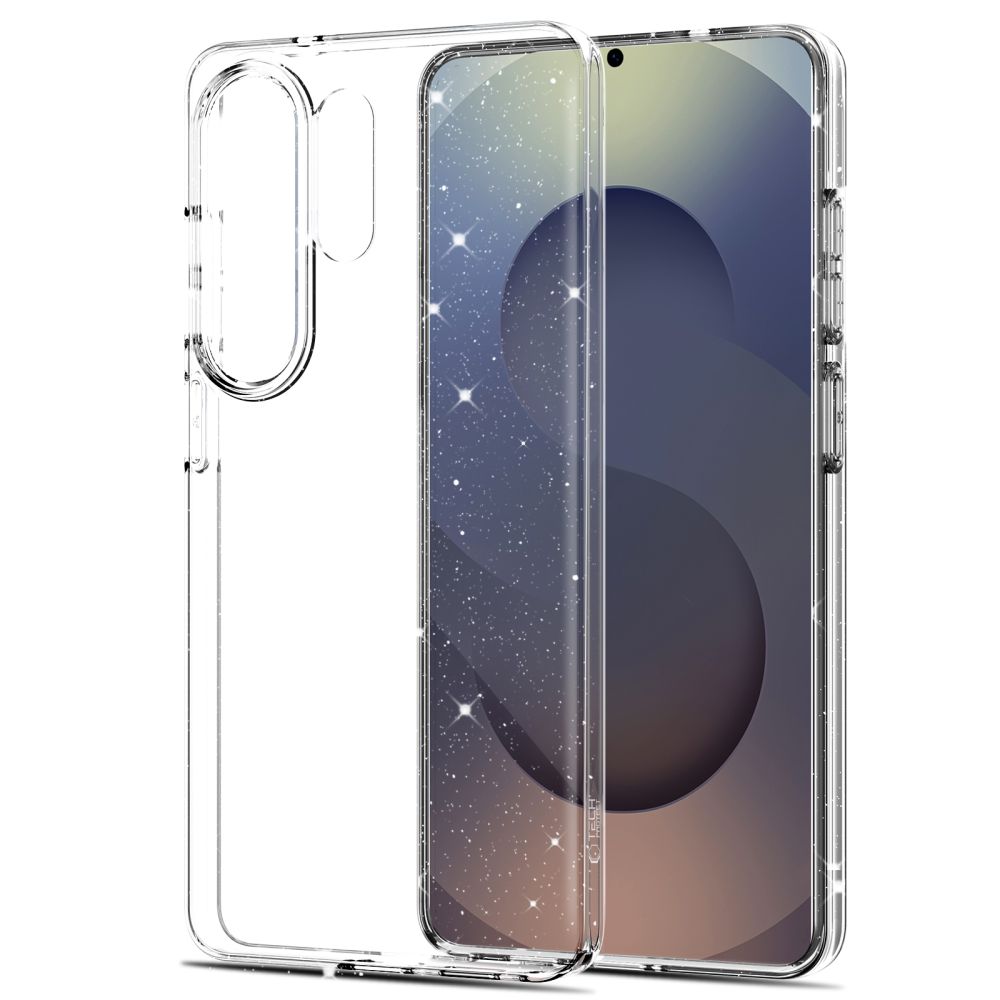 Tech-Protect FlexAir Case for Samsung Galaxy S26 Ultra - Clear and Glitter_1