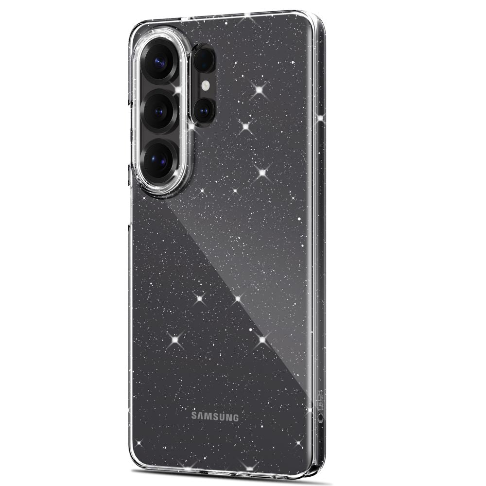Tech-Protect FlexAir Case for Samsung Galaxy S26 Ultra - Clear and Glitter_2
