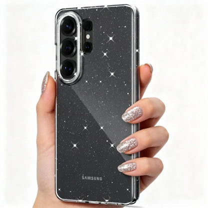 Tech-Protect FlexAir Case for Samsung Galaxy S26 Ultra - Clear and Glitter_3