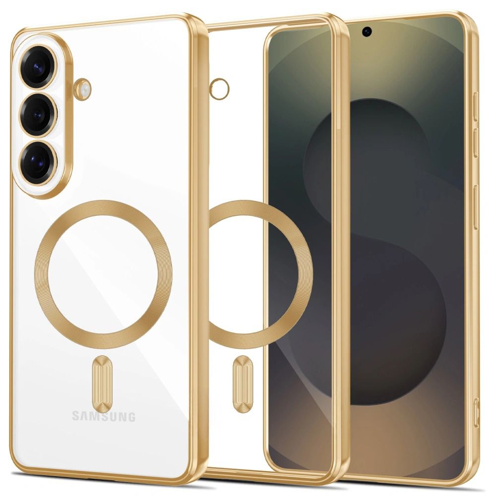 Tech-Protect MagFlex Case for Samsung Galaxy S26+ - Transparent Gold_0