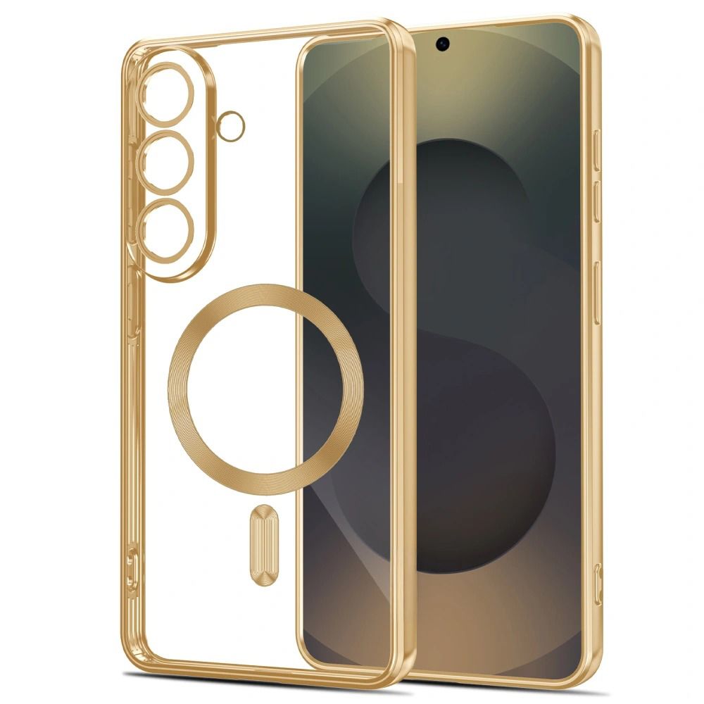 Tech-Protect MagFlex Case for Samsung Galaxy S26+ - Transparent Gold_1