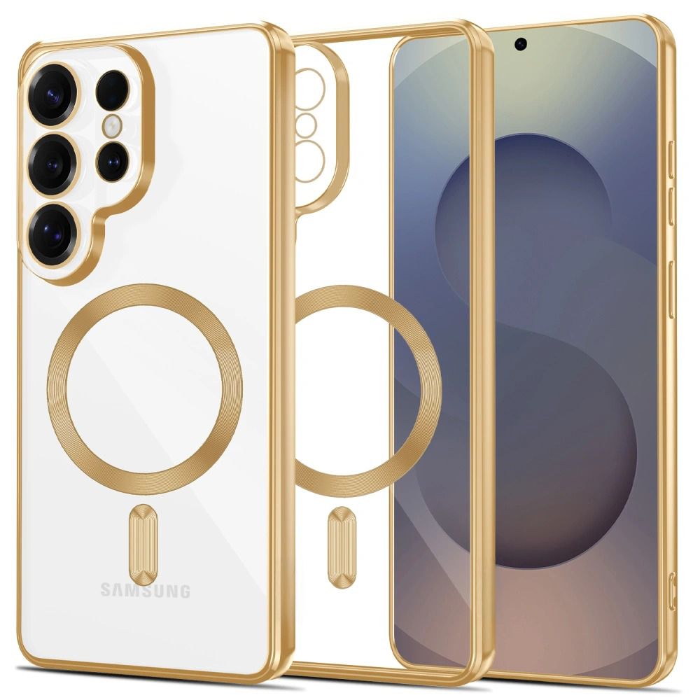 Tech-Protect MagFlex Case for Samsung Galaxy S26 Ultra - Transparent Gold_0