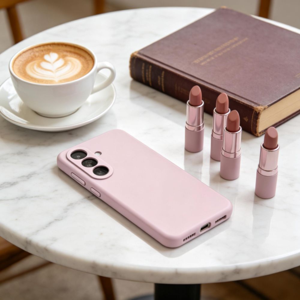 Tech-Protect Silicone MagSafe Case for Samsung Galaxy S26 - Pink_4