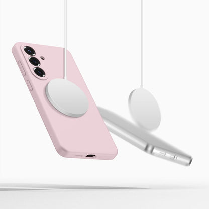 Tech-Protect Silicone MagSafe Case for Samsung Galaxy S26+ - Pink_3