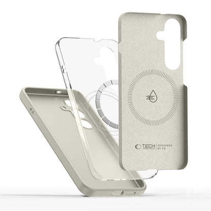 Tech-Protect Silicone MagSafe Case for Samsung Galaxy S26 - Beige_2