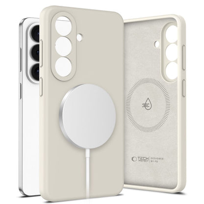 Tech-Protect Silicone MagSafe Case for Samsung Galaxy S26+ - Beige_0