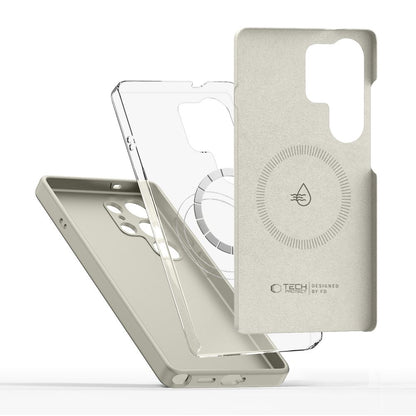 Tech-Protect Silicone MagSafe Case for Samsung Galaxy S26 Ultra - Beige_2