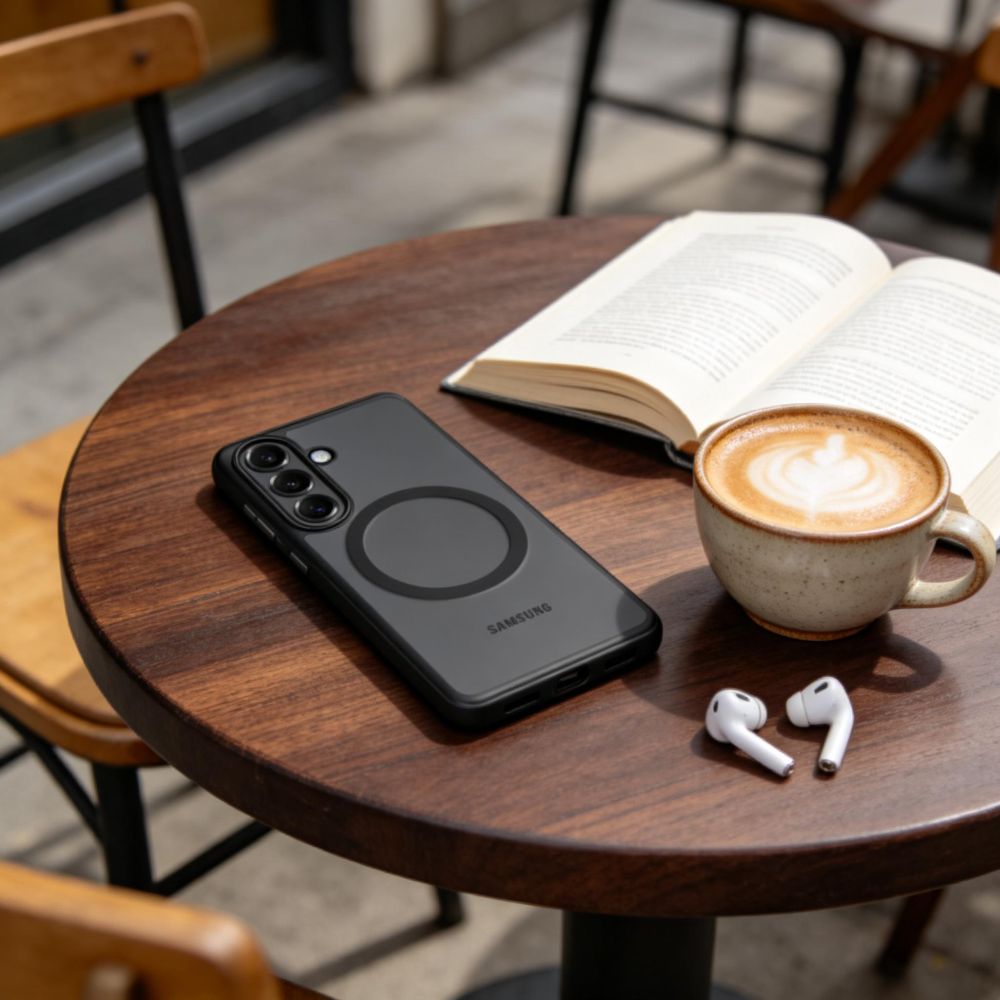 Tech-Protect MagPeak MagSafe case for Samsung Galaxy S26 - black_2