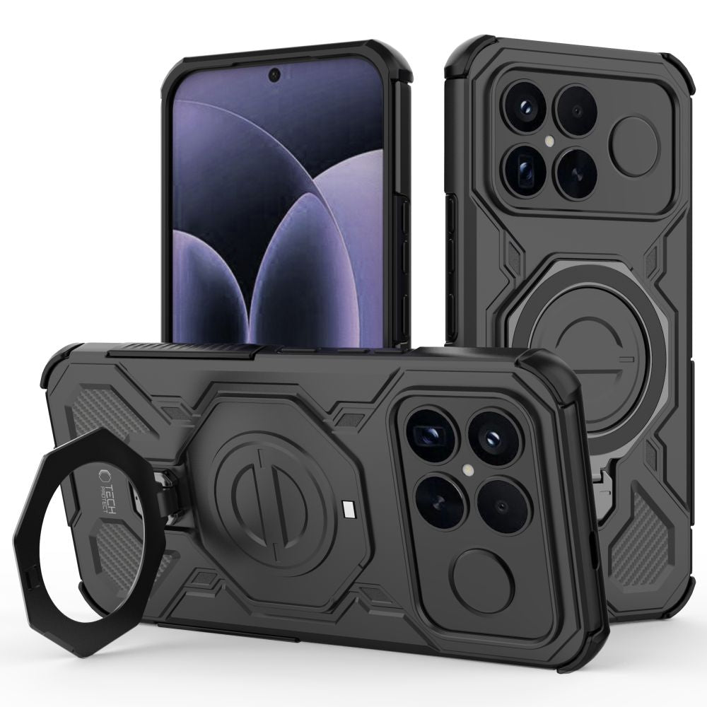 Tech-Protect TacticStand MagSafe case for Xiaomi Poco F8 Ultra - black_0