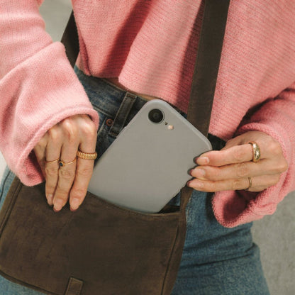 Tech-Protect Silicone MagSafe Case for iPhone 16e / 17e - Gray_3
