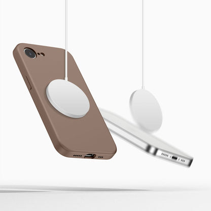 Tech-Protect Silicone MagSafe Case for iPhone 16e / 17e - Brown_2