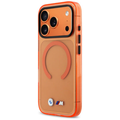 BMW M IML Metal Logos MagSafe Case for iPhone 17 Pro Max - Pro Orange_1
