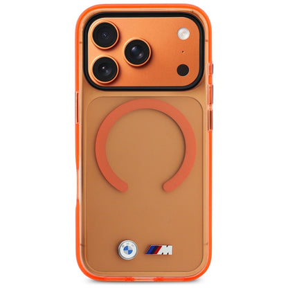 BMW M IML Metal Logos MagSafe Case for iPhone 17 Pro Max - Pro Orange_2