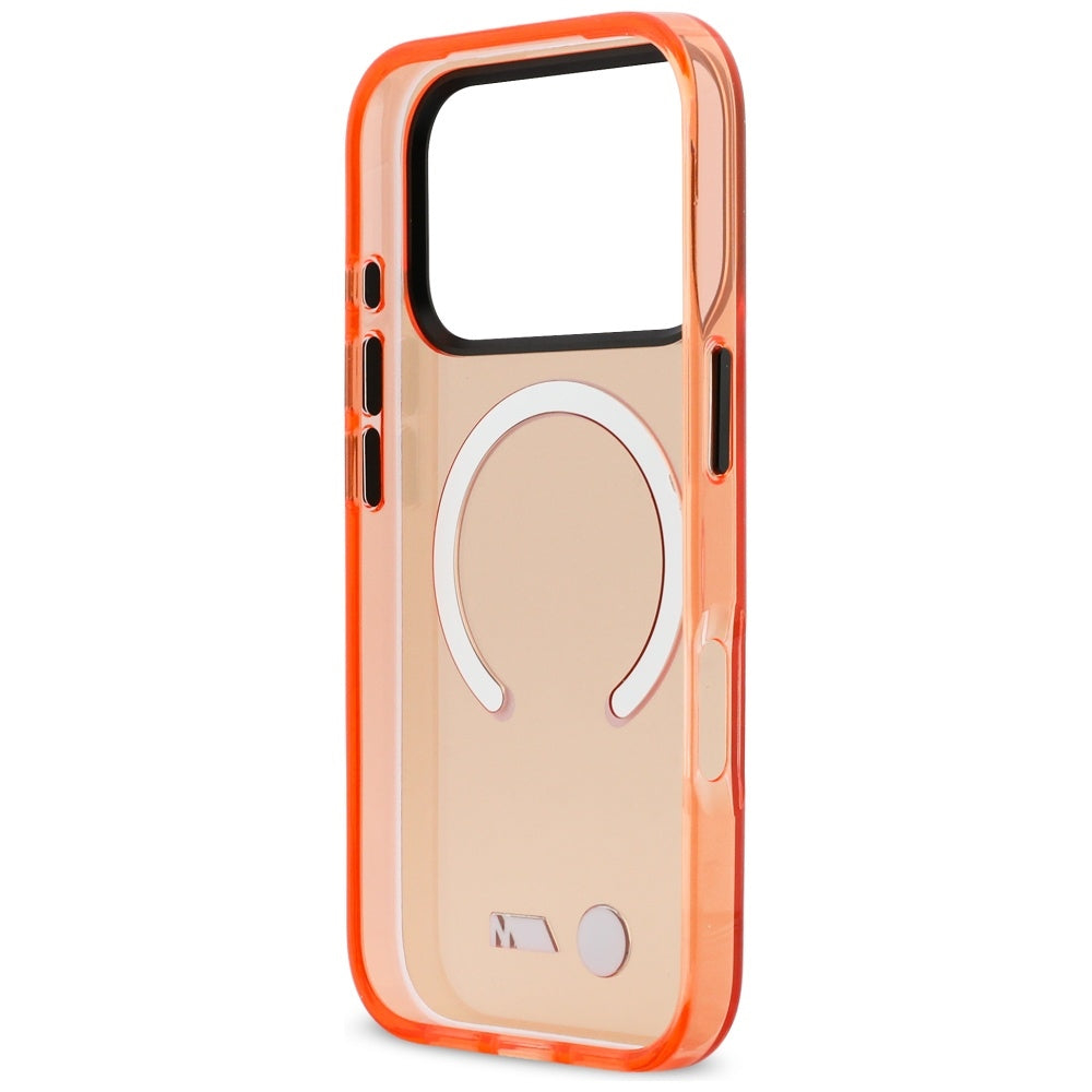 BMW M IML Metal Logos MagSafe Case for iPhone 17 Pro Max - Pro Orange_6