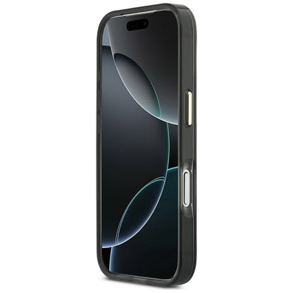 Guess IML 4G Script Metal case for iPhone 17 Pro - black_4