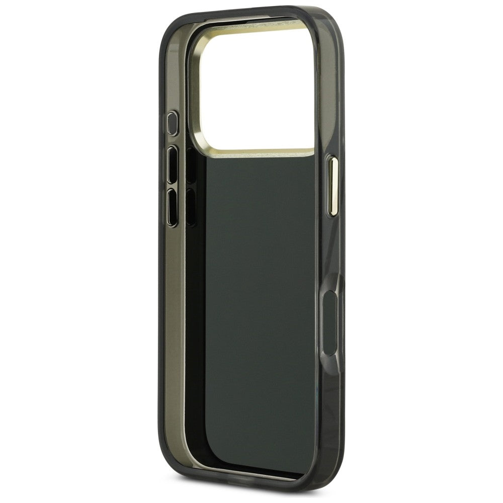 Guess IML 4G Script Metal case for iPhone 17 Pro - black_6