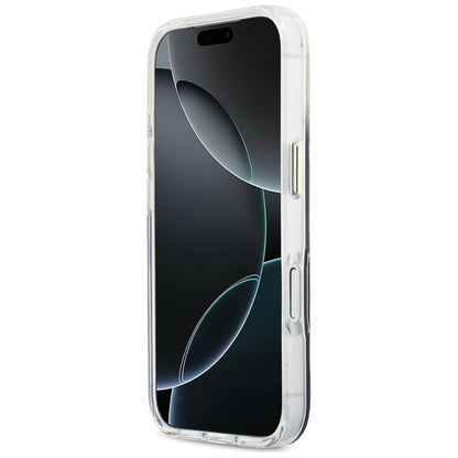 Guess IML Gradient Script Metal MagSafe Case for iPhone 17 Pro Max - Black_4