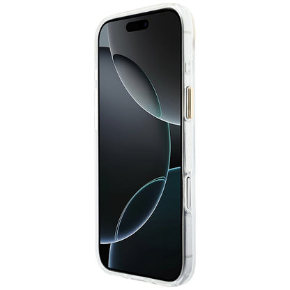 Guess IML Gradient Script Metal MagSafe Case for iPhone Air - White_4