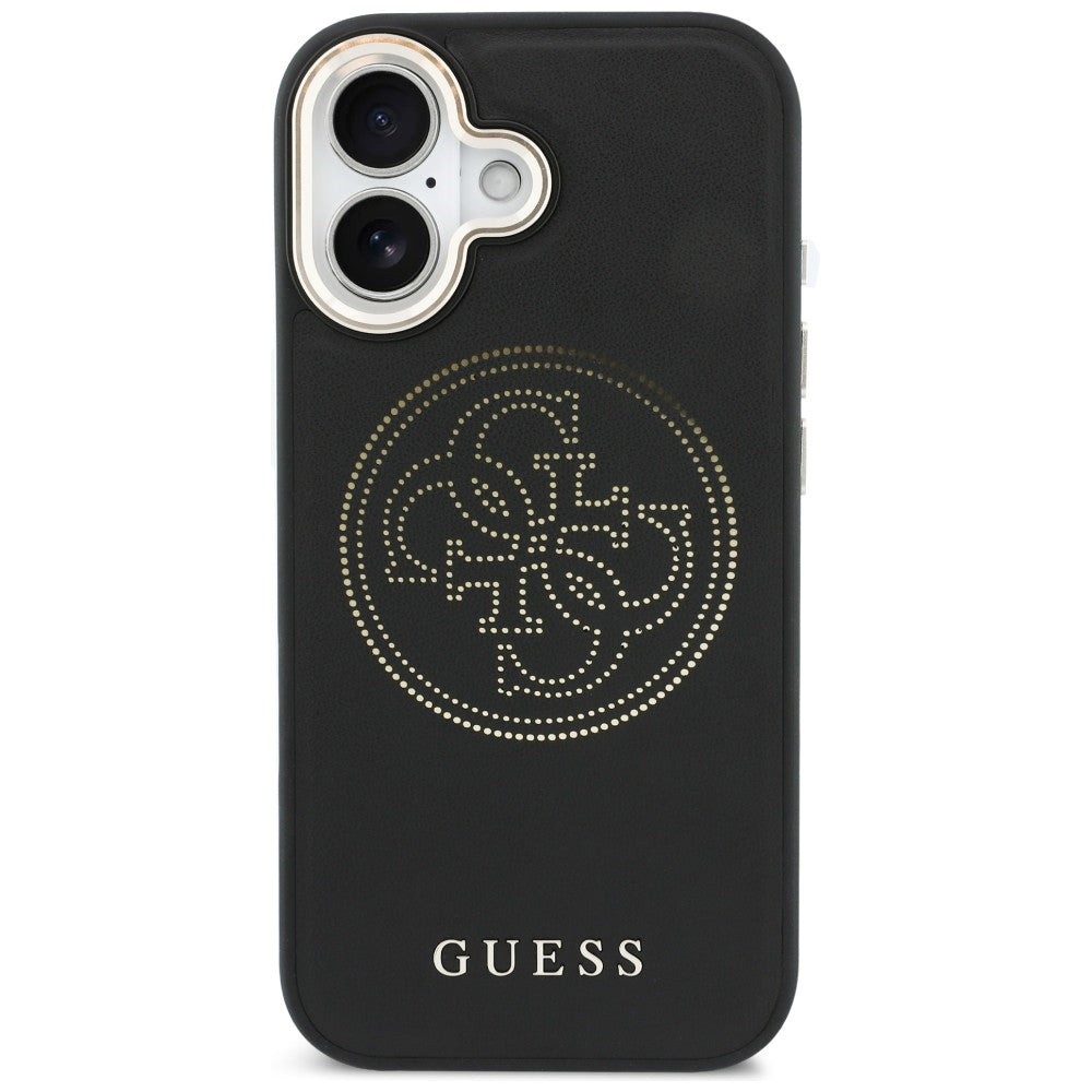 Guess Perforated 4G MagSafe case for iPhone 17 - black_2