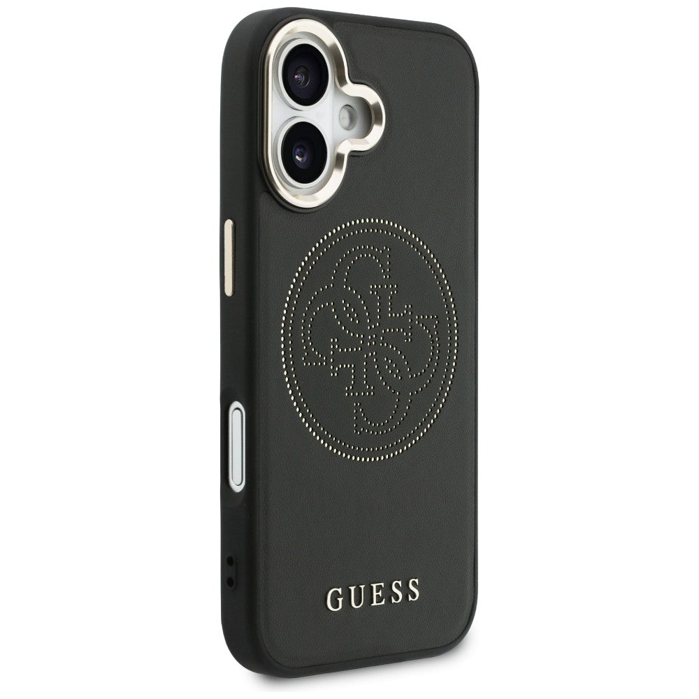Guess Perforated 4G MagSafe case for iPhone 17 - black_3