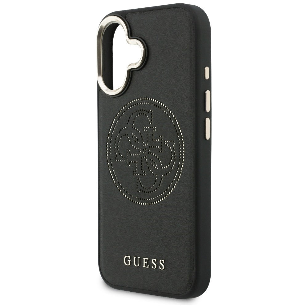 Guess Perforated 4G MagSafe case for iPhone 17 - black_5