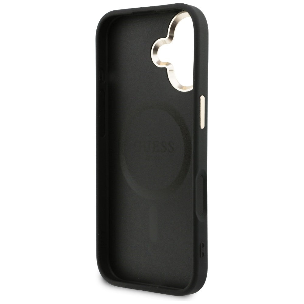 Guess Perforated 4G MagSafe case for iPhone 17 - black_6